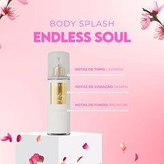 Kit 3 Body Splash Desodorante Colônia 200ml - Icon, Roses e Endless Soul