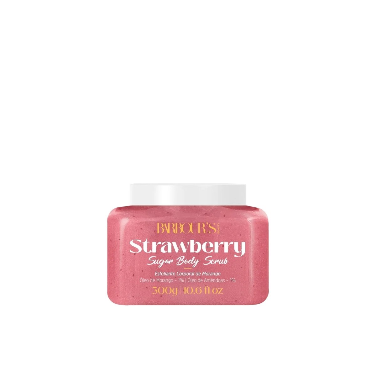 Esfoliante Corporal de Morango - Strawberry Sugar Body Scrub - Banho e corpo BB03020