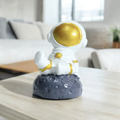 Estátua Decorativa Astronauta - 4 Miniaturas