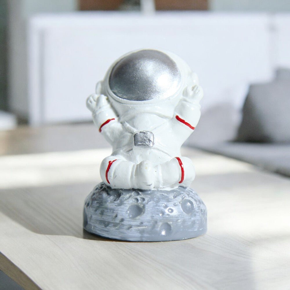 Estátua Decorativa Astronauta - 4 Miniaturas