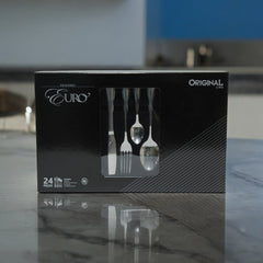 Faqueiro Inox 24 Peças Euro Original Line