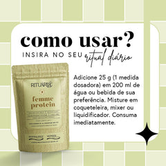 Femme Protein - Colágeno BODYBALANCE® + VERISOL® - Sabor Abacaxi Com Hortelã