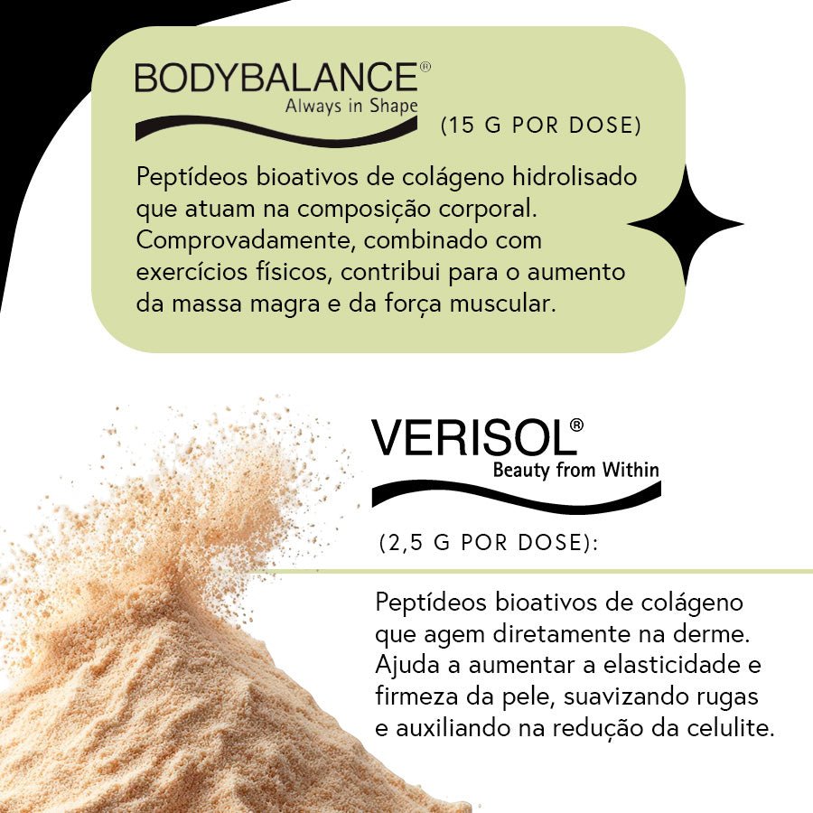 Femme Protein - Colágeno BODYBALANCE® + VERISOL® - Sabor Abacaxi Com Hortelã