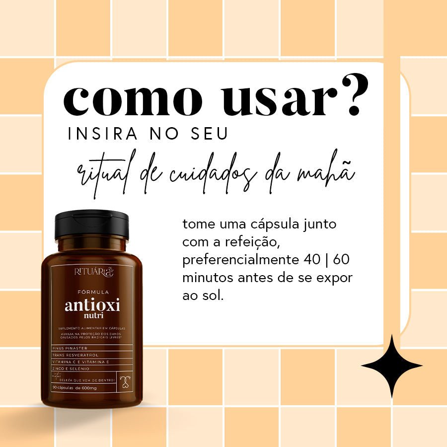 Fórmula Antioxi Nutri - 30 Cápsulas
