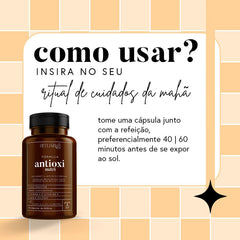 Fórmula Antioxi Nutri - 30 Cápsulas