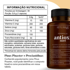 Fórmula Antioxi Nutri - 30 Cápsulas