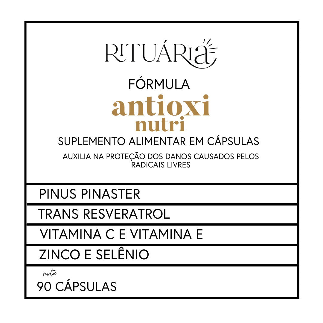 Fórmula Antioxi Nutri - 90 Cápsulas
