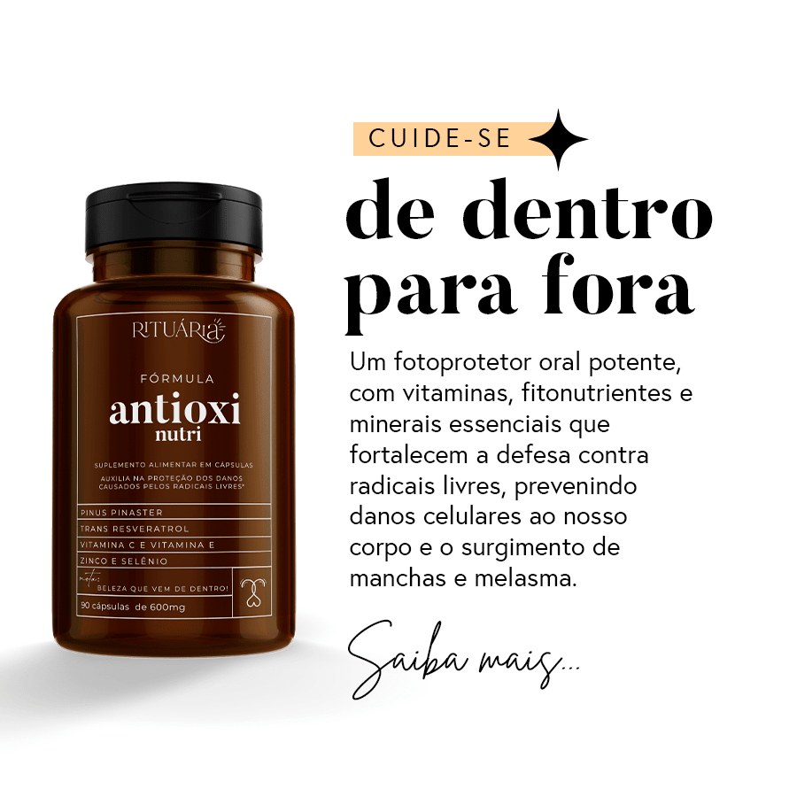 Fórmula Antioxi Nutri - 90 Cápsulas