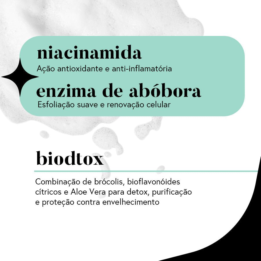 Fórmula da Limpeza Gentil (Mousse de Limpeza Facial)