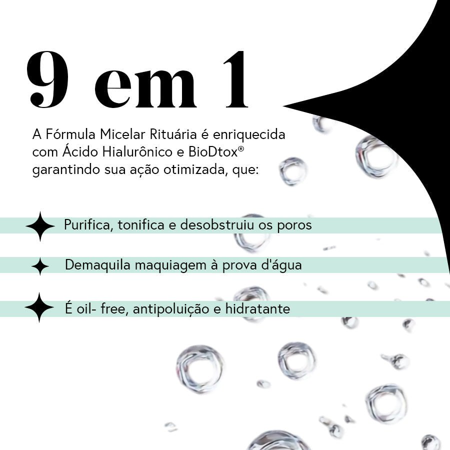Fórmula Micelar Facial 9 em 1