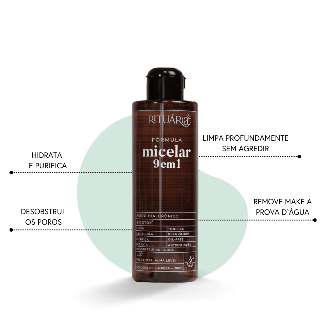 Fórmula Micelar Facial 9 em 1