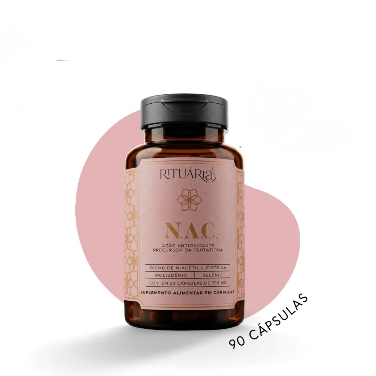 Fórmula NAC 90 Cáps - Vitaminas e suplementos NAC90_SHOP