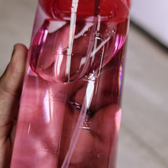 Garrafa Rosa com Borrifador - 600ml