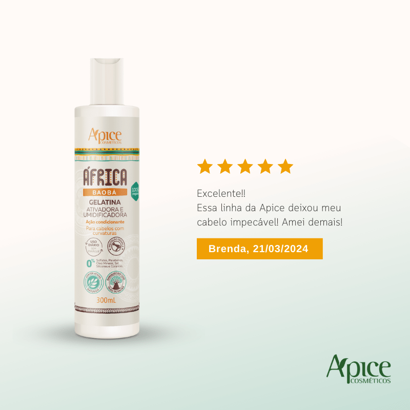 Gelatina África Baobá Restaurador 300 ml