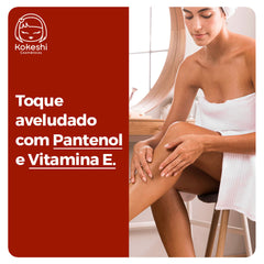 Creme Hidratante para o Corpo Kokeshi - Toque Aveludado