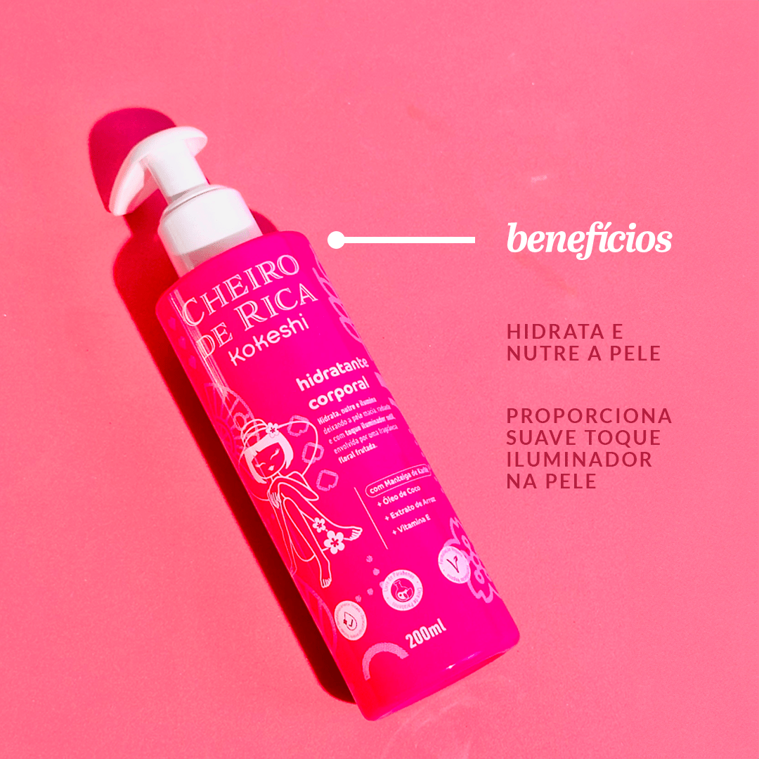 Hidratante Corporal Cheiro de Rica 200ml
