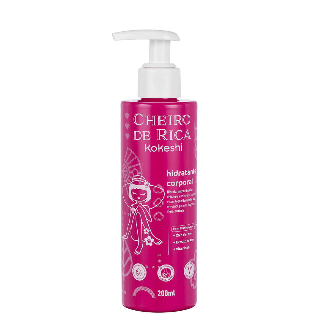 Hidratante Corporal Cheiro de Rica 200ml - Banho e corpo KS04030