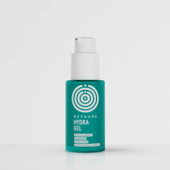 Hidratante facial em gel com ácido hialurônico (pele refrescante)