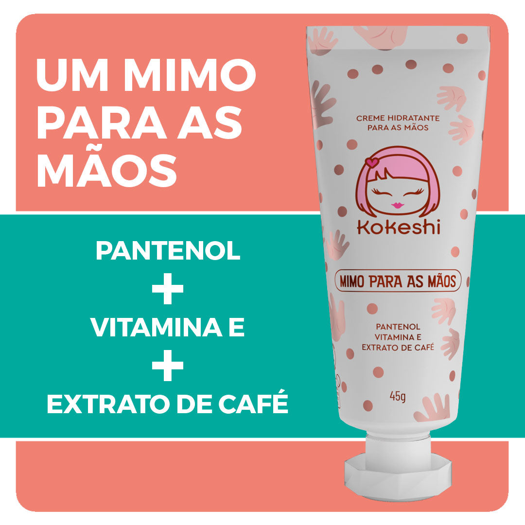 Creme Hidratante para as Mãos Kokeshi - Mimo para as Mãos