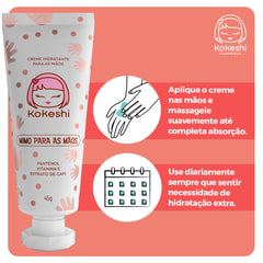 Creme Hidratante para as Mãos Kokeshi - Mimo para as Mãos