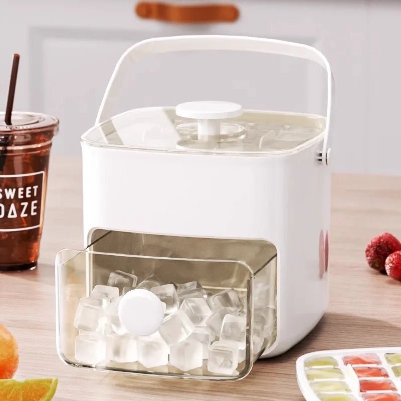 Ice Box - Kit de Formas e Recipiente para Gelo