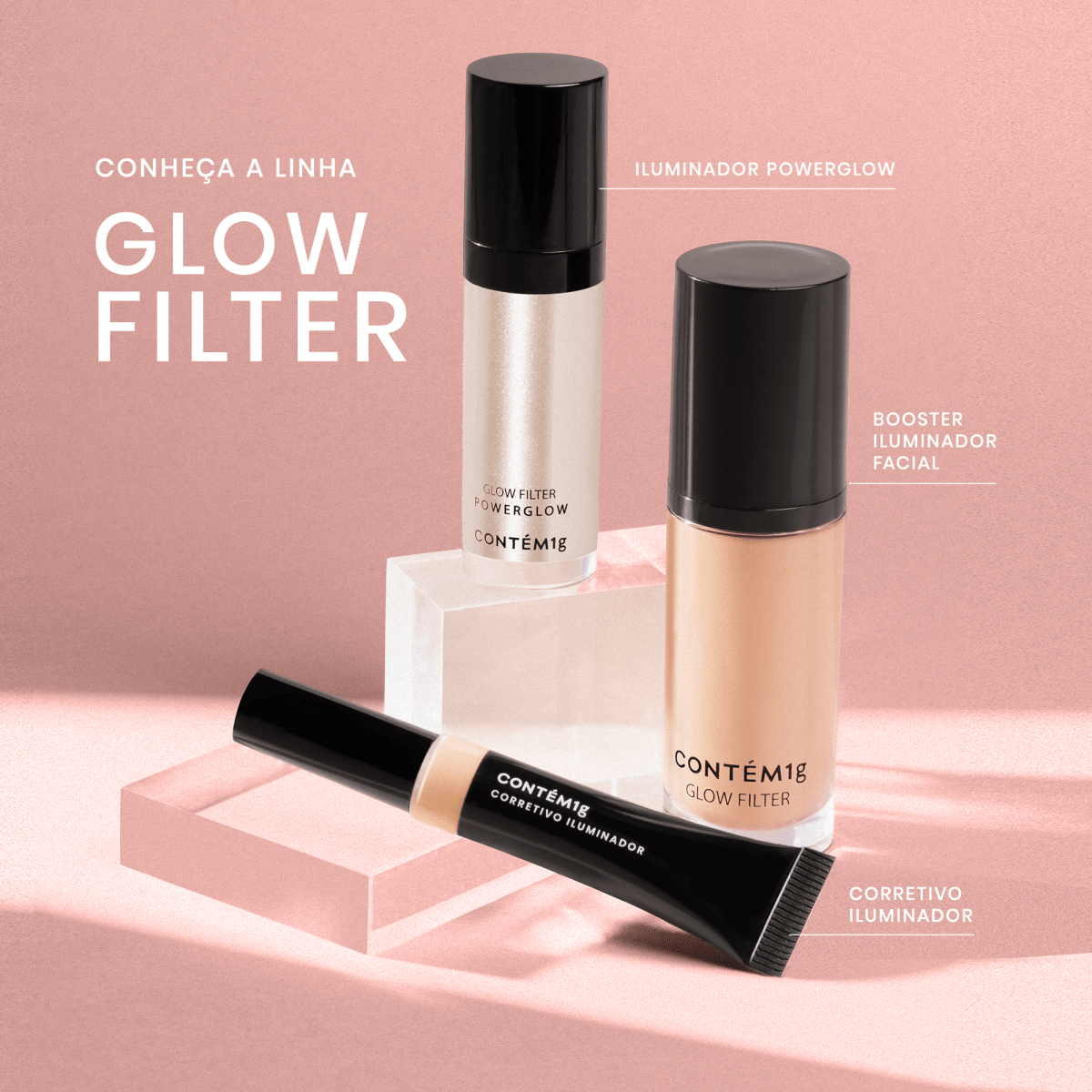 Iluminador Glow Filter - Powerglow