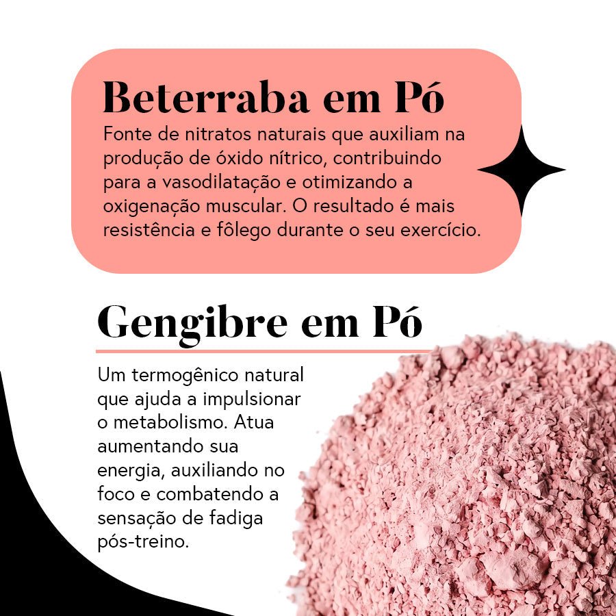 Juicy Beat (Pré-treino Natural Sem Cafeína)