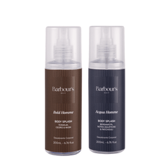 Kit 2 Body Splash Desodorante Colônia 200ml - Bold Homme e Acqua Homme