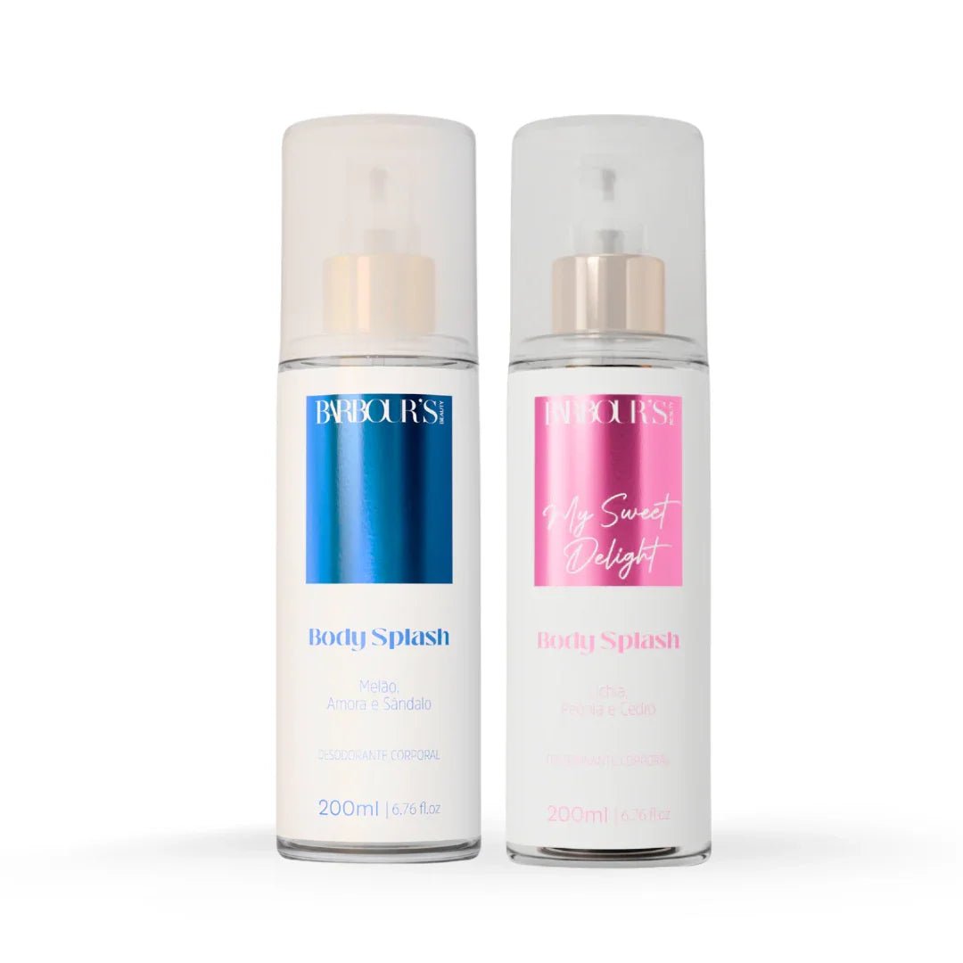 Kit 2 Body Splash Desodorante Colônia 200ml - Celestial Glow, My Sweet Delight - Perfumes e Colónias 20029