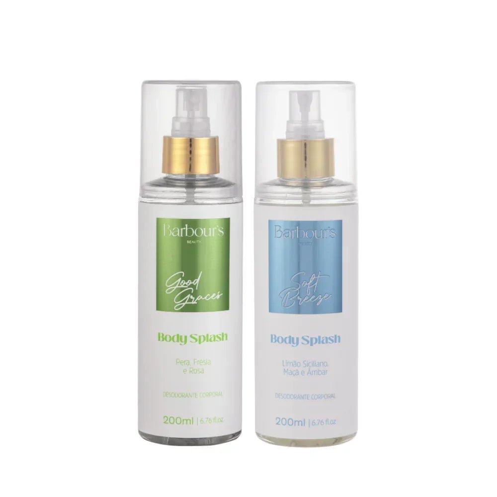 Kit 2 Body Splash Desodorante Colônia 200ml - Good Graces e Soft Breeze - Perfumes e Colónias KBB99020