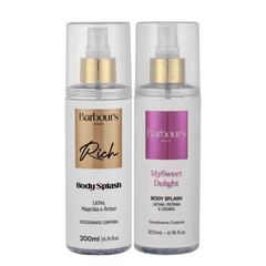 Kit 2 Body Splash Desodorante Colônia 200ml - Rich e My Sweer Delight