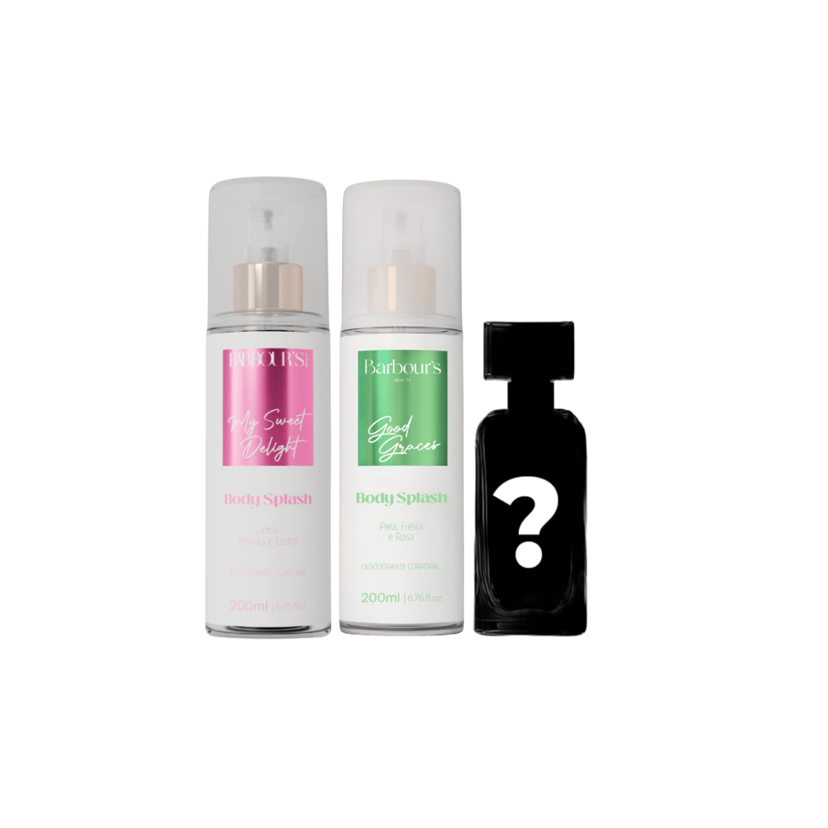 Kit 2 Body Splash Good Graces e My Sweet Delight + Perfume Capilar Surpresa - Kit 20231