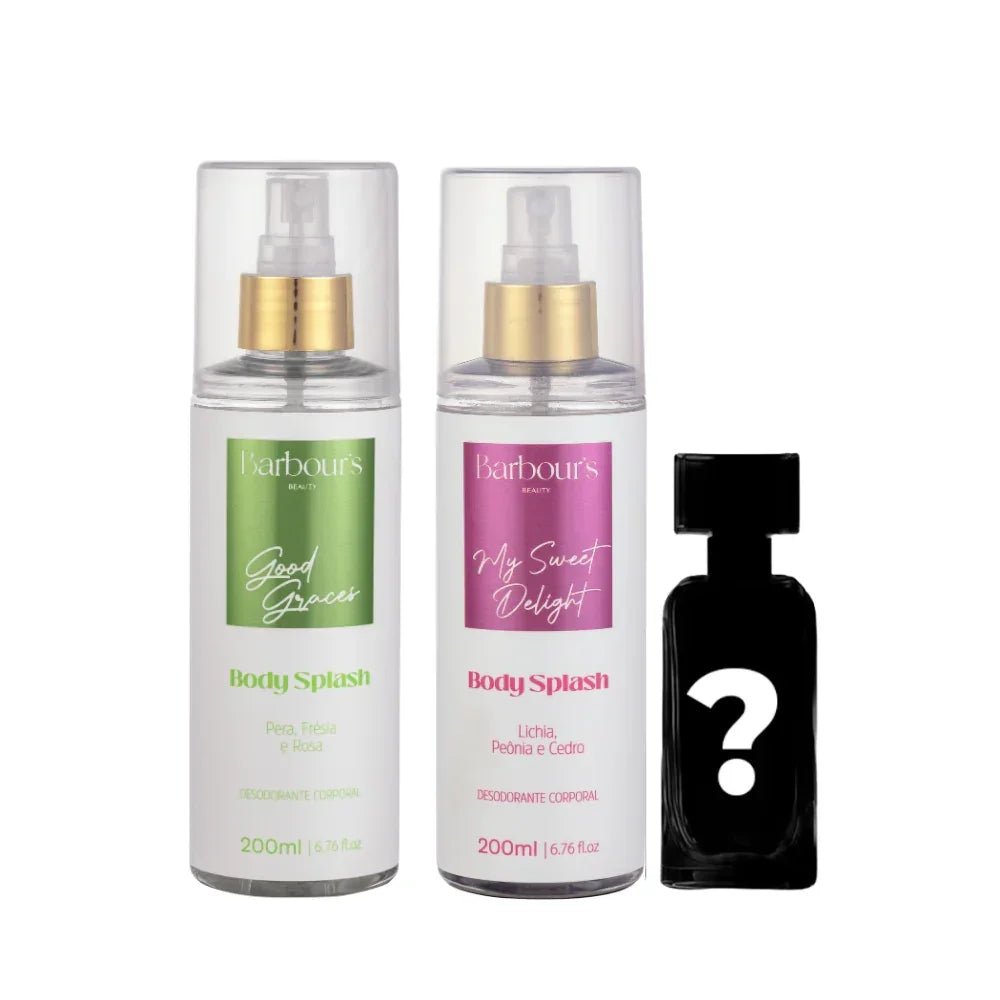Kit 2 Body Splash Good Graces e My Sweet Delight + Perfume Capilar Surpresa - Kit KBB99025
