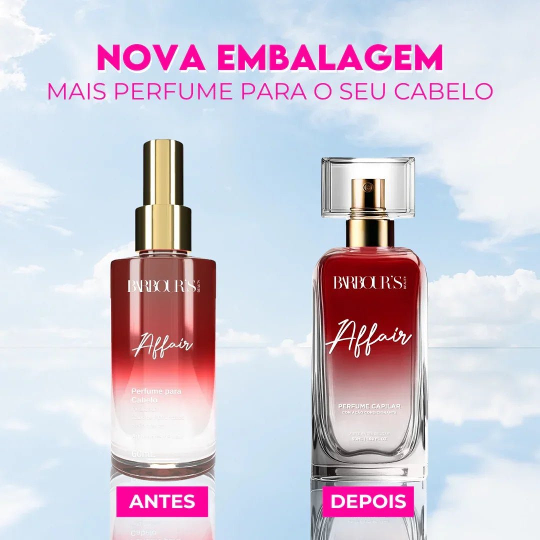 Kit 2 Perfumes de Cabelo - Living Grace e Affair