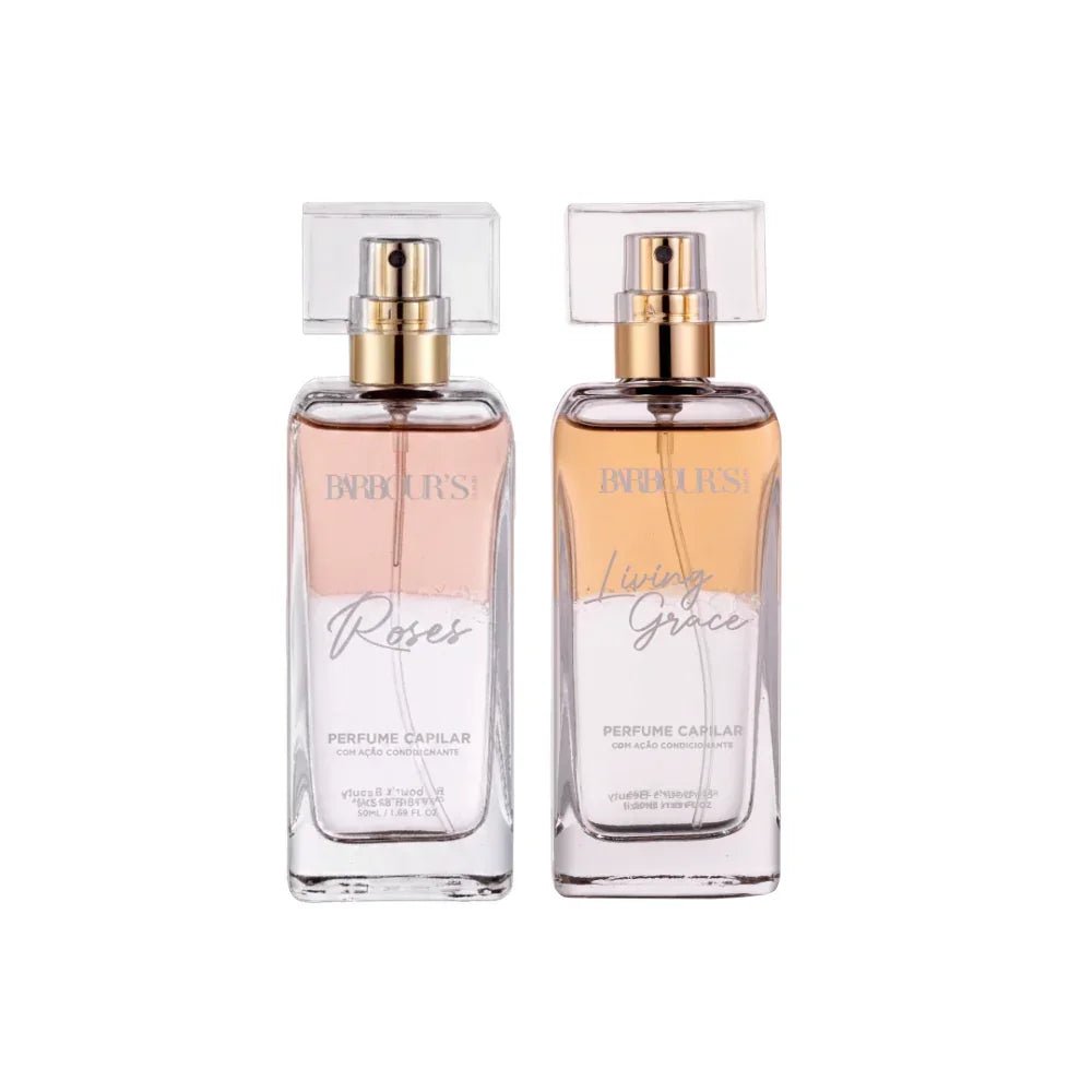 Kit 2 Perfumes de Cabelo - Living Grace e Roses - Produtos para pentear o cabelo KBB99030