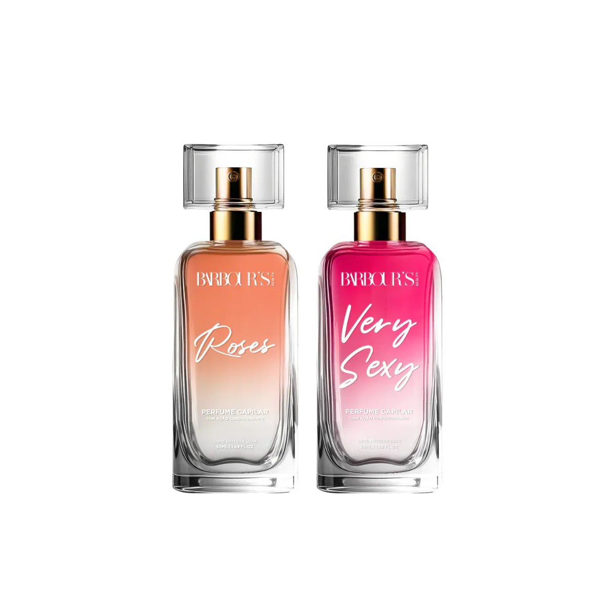 Kit 2 Perfumes de Cabelo - Very Sexy e Roses - Produtos para pentear o cabelo 20058