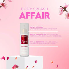 Kit 3 Body Splash Desodorante Colônia 200ml - Celestial Glow, Affair, My Sweet Delight