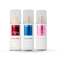 Kit 3 Body Splash Desodorante Colônia 200ml - Celestial Glow, Affair, My Sweet Delight