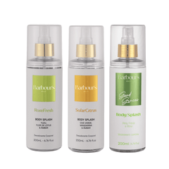 Kit 3 Body Splash Desodorante Colônia 200ml - Rose Fresh, Solar Citrus e Good Graces