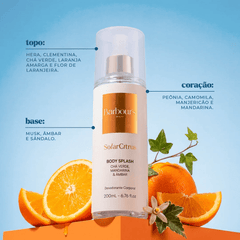 Kit 3 Body Splash Desodorante Colônia 200ml - Rose Fresh, Solar Citrus e Good Graces