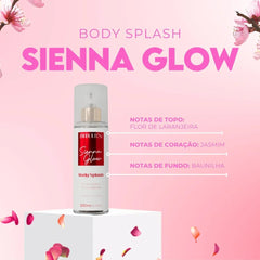 Kit 4 Body Splash Desodorante Colônia 200ml - My Sweet Delight, Endless Soul, Rich e Sienna Glow