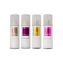 Kit 4 Body Splash Desodorante Colônia 200ml - Tropic Sun, Popsicle, Flowers e Roses