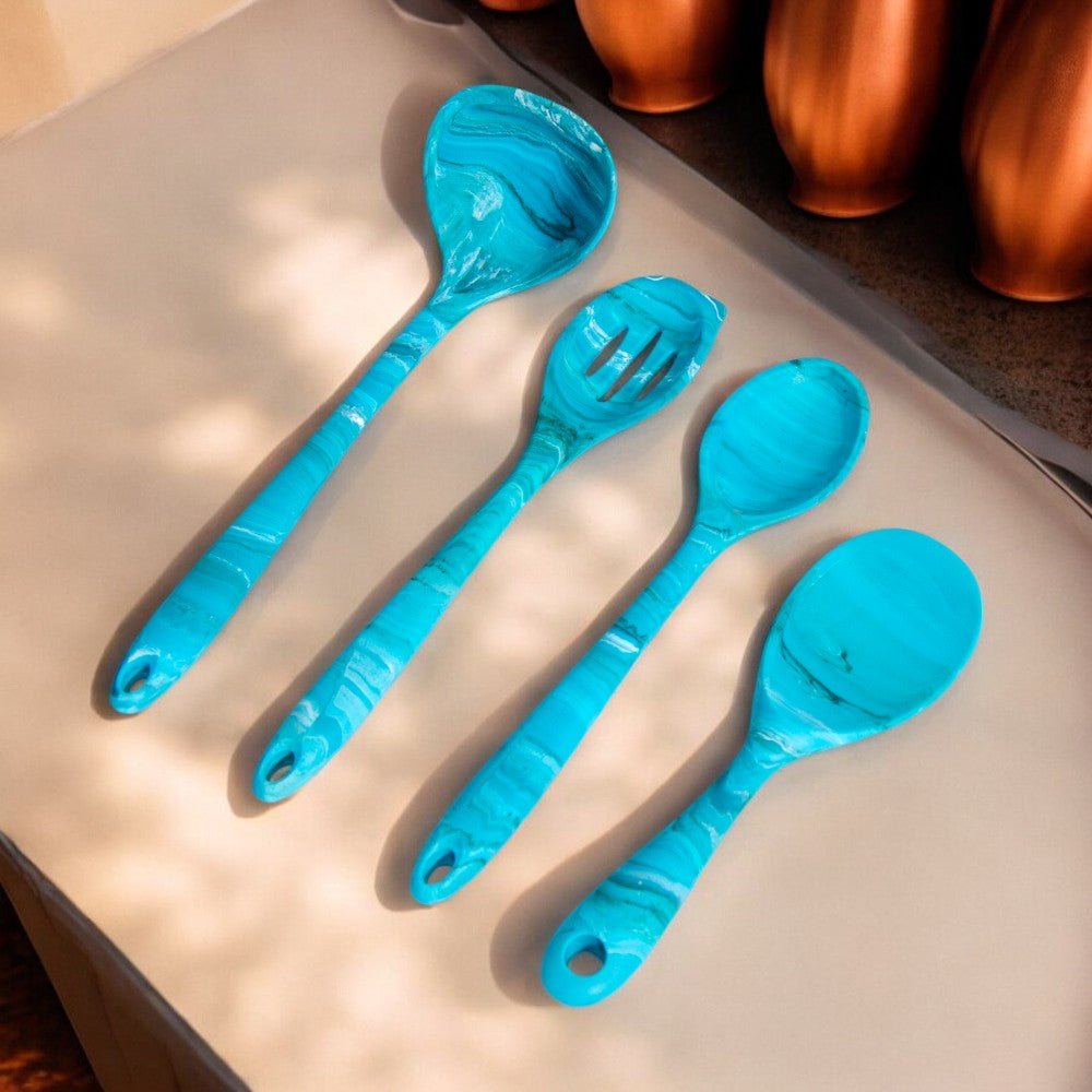 Kit 4 Utensílios de Silicone Oceanic - Utensílio de Cozinha VDHB00743