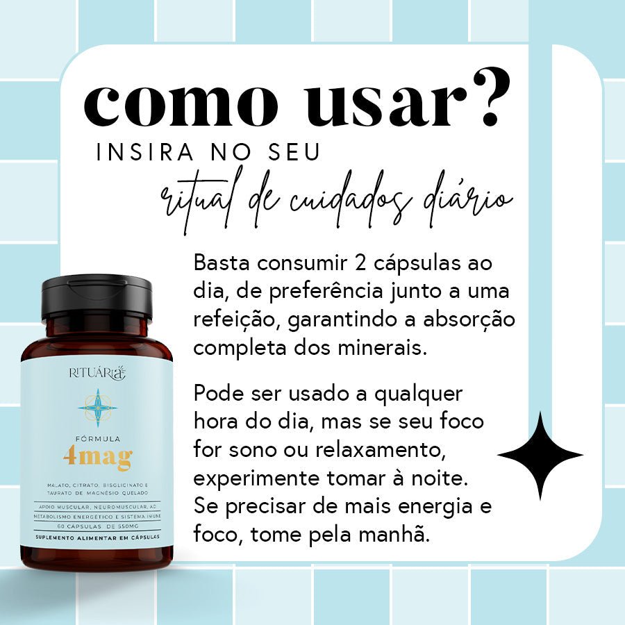 Kit 4Mag + NAC + Picolinato Boost