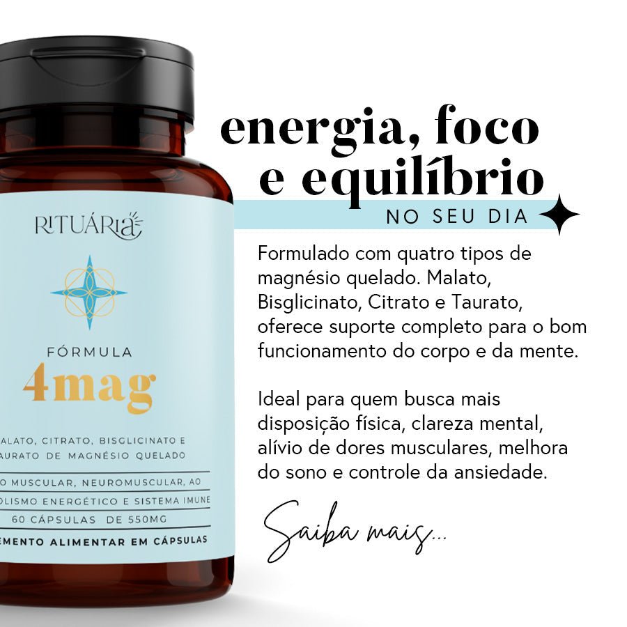 Kit 4Mag + NAC + Picolinato Boost