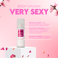 Kit 5 Body Splash Desodorante Colônia 200ml - Good Graces, Soft Breeze, My Sweet Delight, Very Sexy e Roses