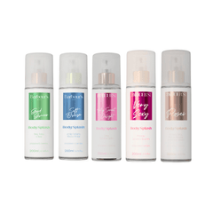 Kit 5 Body Splash Desodorante Colônia 200ml - Good Graces, Soft Breeze, My Sweet Delight, Very Sexy e Roses
