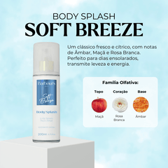 Kit 5 Body Splash Desodorante Colônia 200ml - Good Graces, Soft Breeze, My Sweet Delight, Very Sexy e Roses