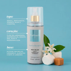 Kit 6 Body Splash Desodorante Colônia 200ml - My Sweet Delight, Very Sexy, Good Graces, Kiss In Paradise, Pure Grace, Fine Touch