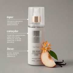 Kit 6 Body Splash Desodorante Colônia 200ml - My Sweet Delight, Very Sexy, Roses, Alter Ego, Affair, Fine Touch